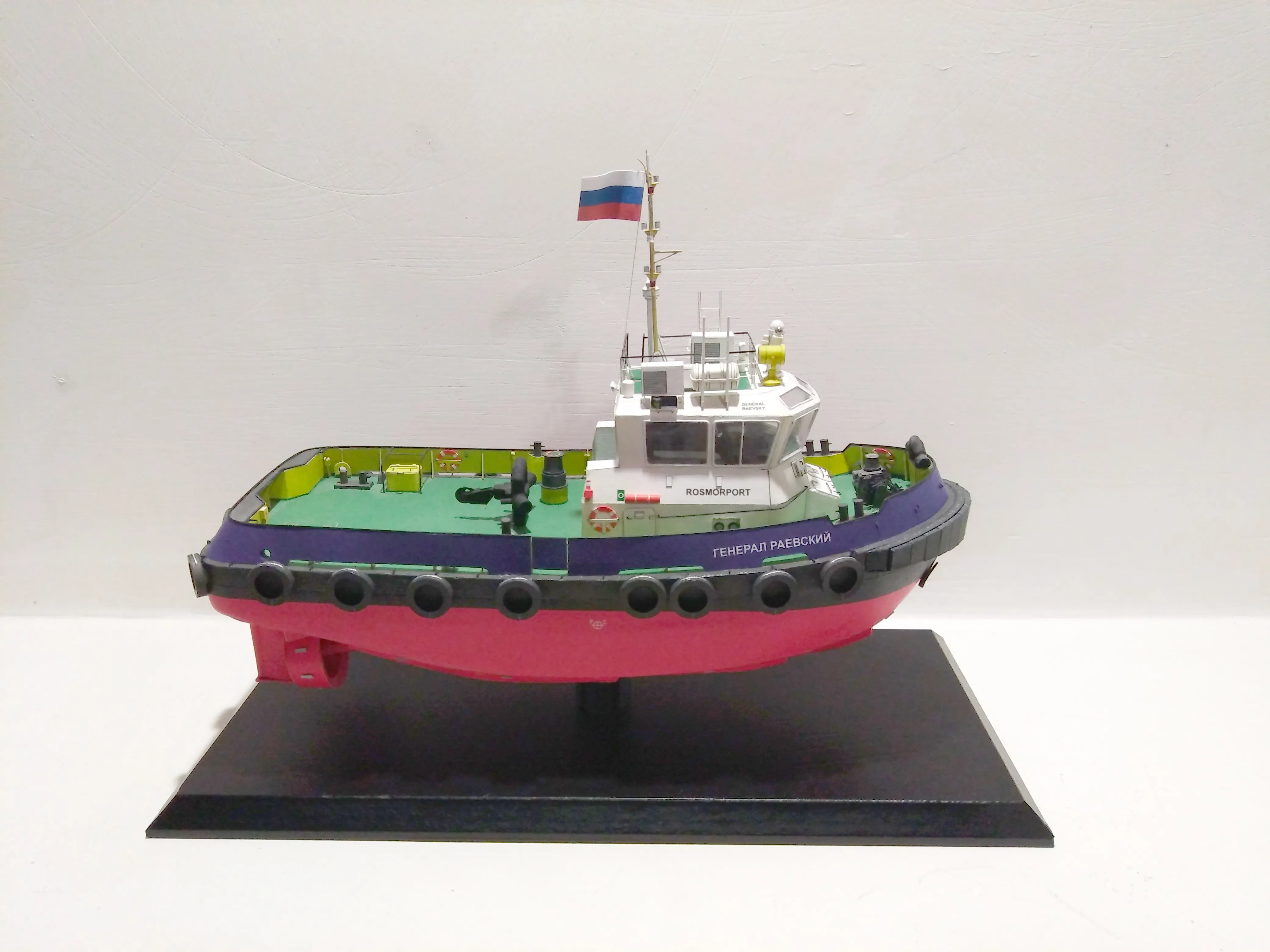 Модель корабля Буксир-кантовщик "Генерал Раевский" - Верфь на Столе