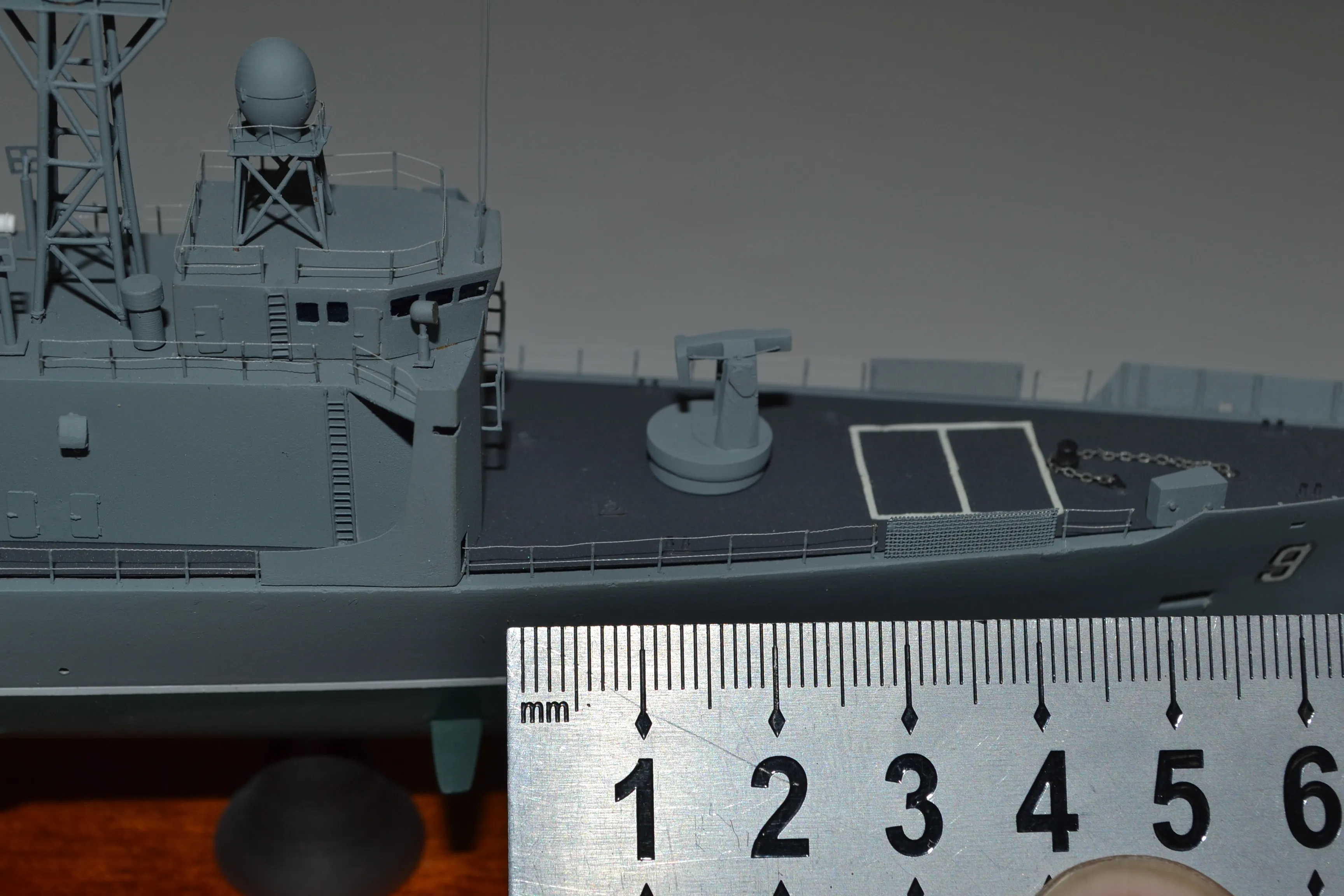 Модель корабля Фрегат FFG-9 «Уодсуорт» - Верфь на Столе