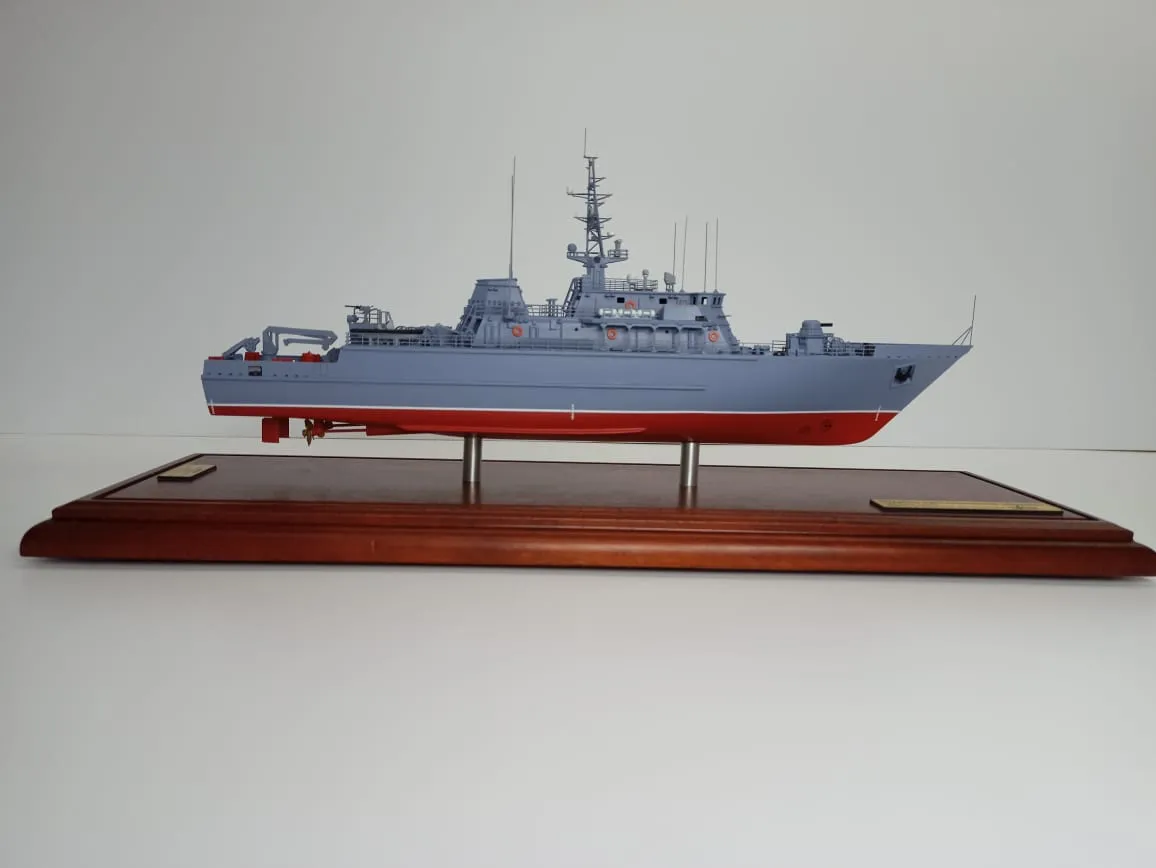 Модель корабля Противоминный корабль базовой зоны Проект 12701 - Верфь на Столе