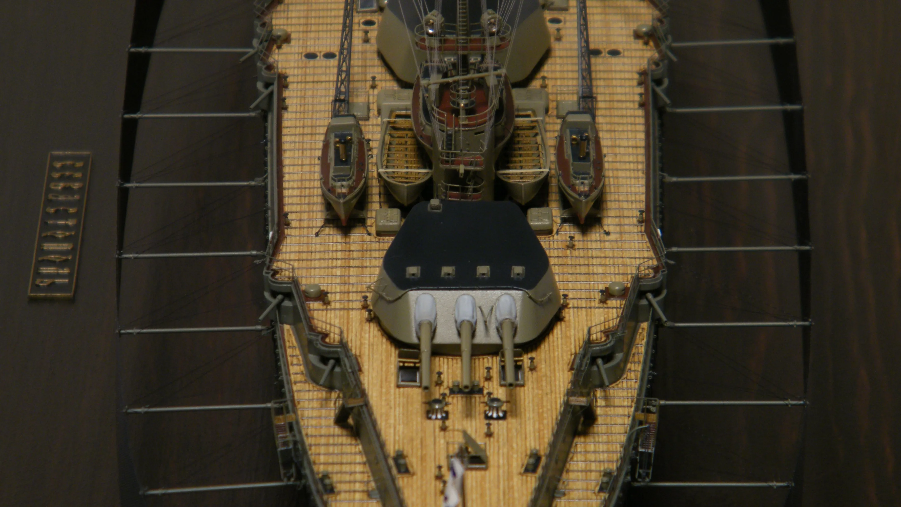 Модель корабля Линкор "Севастополь" начало 1915 г. - Верфь на Столе