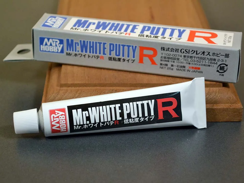 Шпаклевка жидкая P-123, Mr. White Putty R, 25 гр