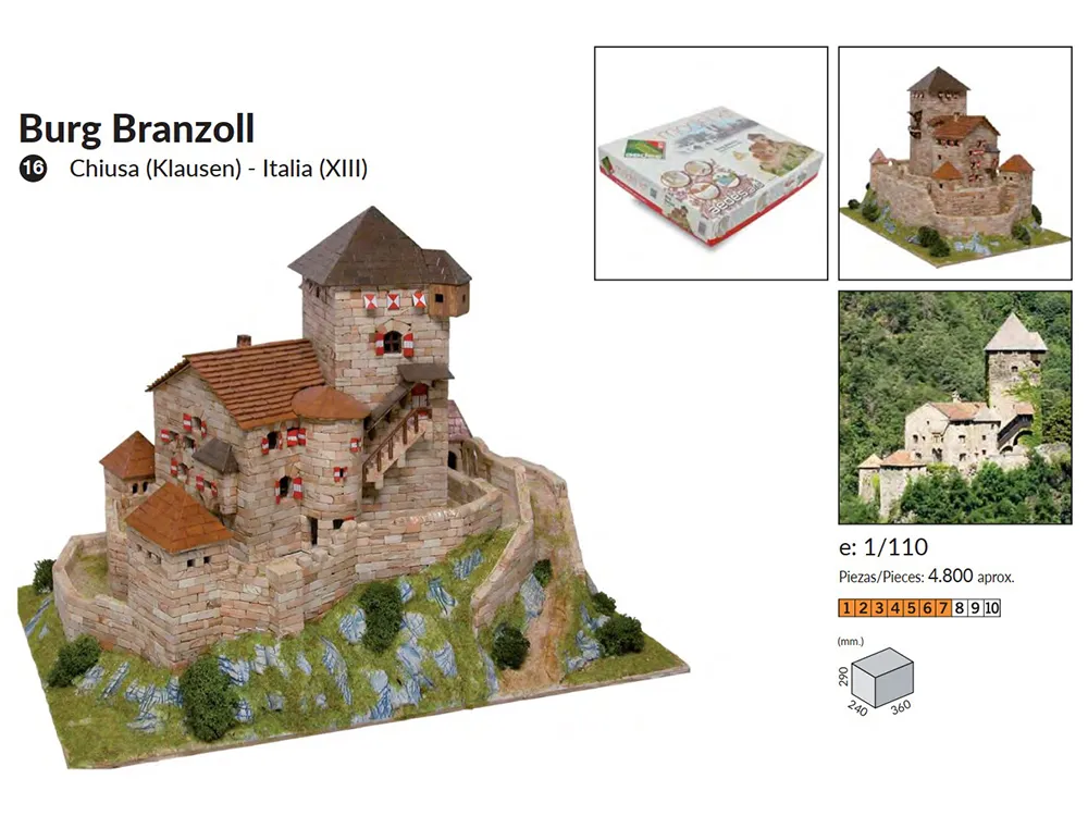 керамический конструктор купить Замок Branzoll