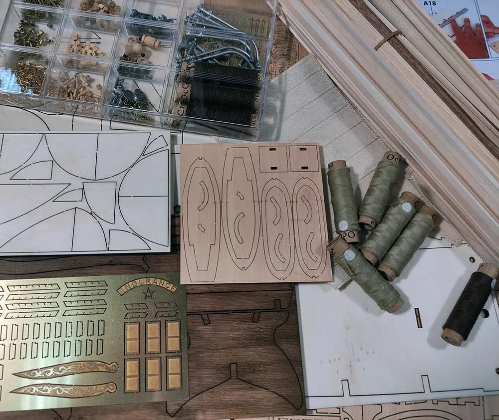 модель корабля своими руками Endurance