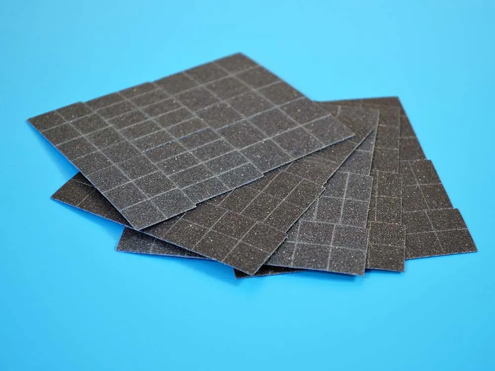 Шлифбумага #400 (вариант 2) для миниатюрной линейной шлифмашинки (5 шт)