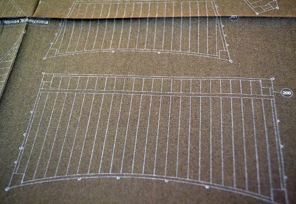 Паруса для "Чёрной Жемчужины"