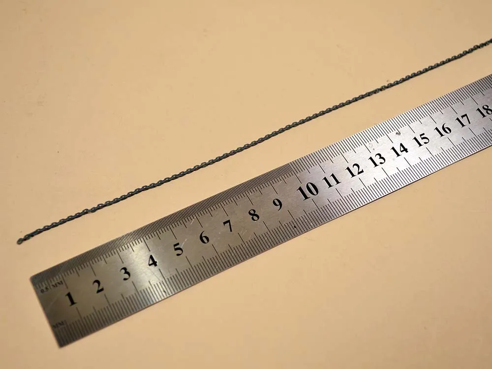 Цепь полимерная, звено круглое 2,5 мм, длина 300 мм