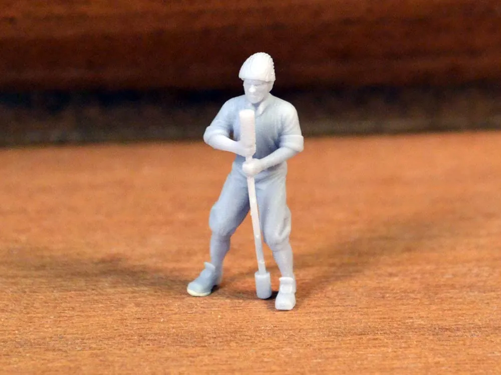 Набор фигурок "Орудийный расчет улучшенный" масштаб 1/90