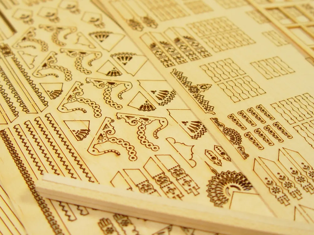 Загородный летний дом, 2880 деталей + (Расширенный набор для сборки)