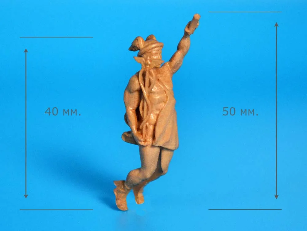 Носовая фигура для модели корабля “Меркурий” 1:72