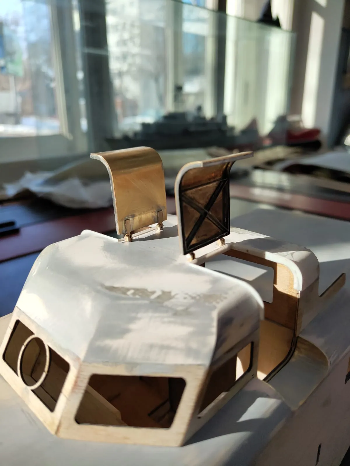 Модель корабля Адмиралтейский катер пр. 371Б - Верфь на Столе