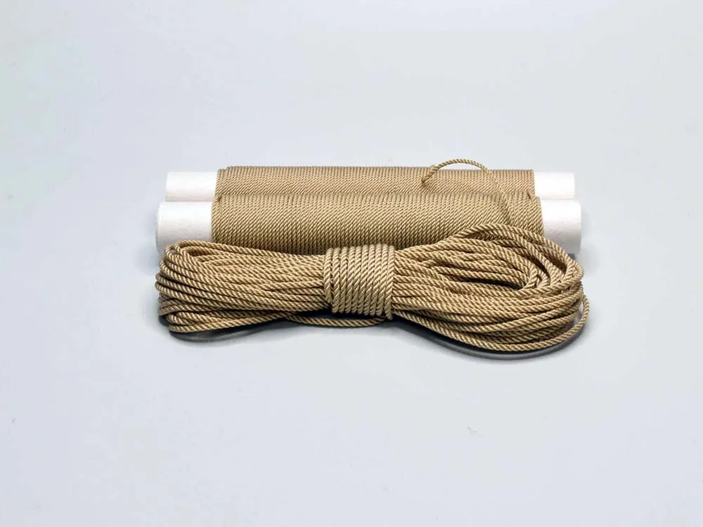 Нить плотной скрутки пеньковая, 0,5 мм, длина 5 м