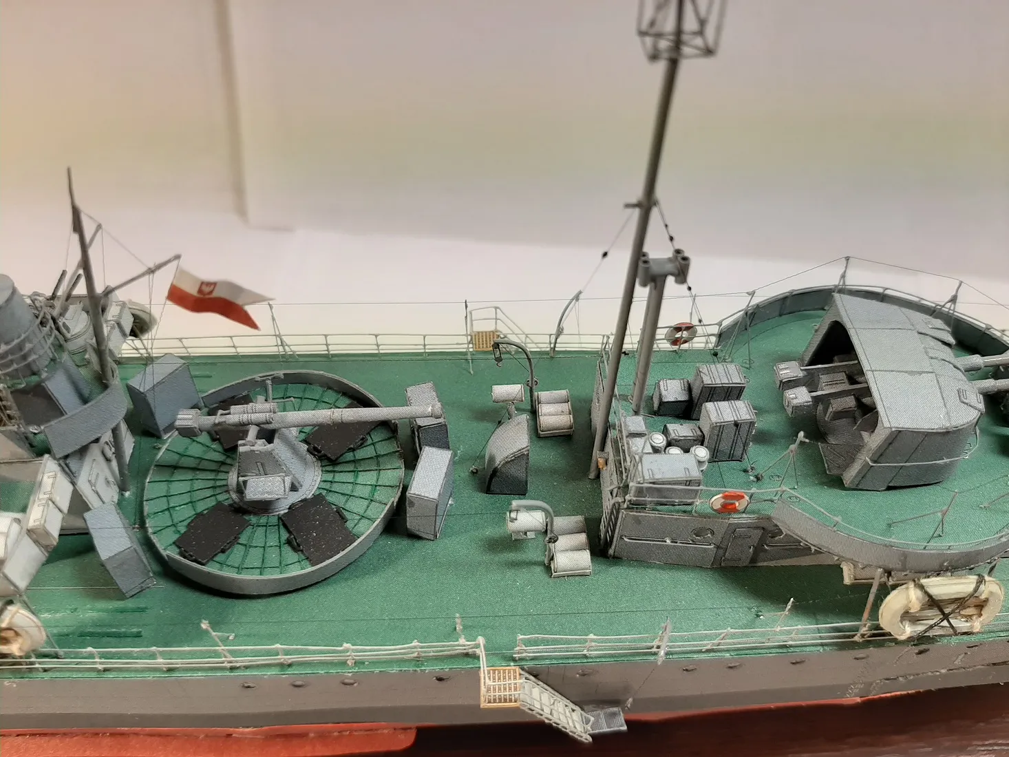Модель корабля ORP "Piorun" - Верфь на Столе