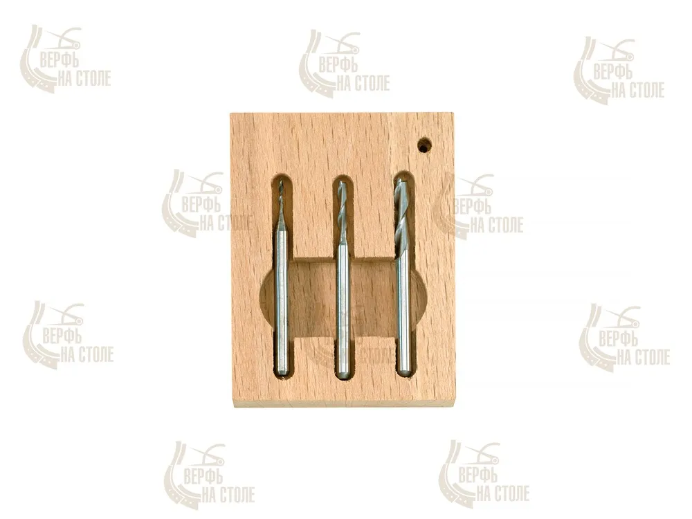 Фрезы твёрдосплавные Proxxon 1, 2 и 3 мм