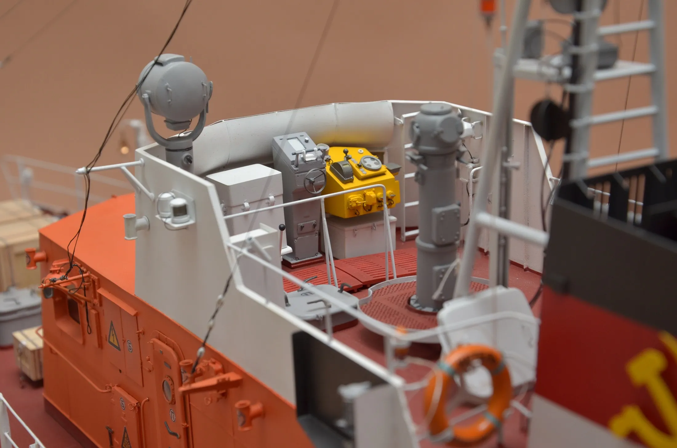 Модель корабля «Метель», проект 1458 - Верфь на Столе