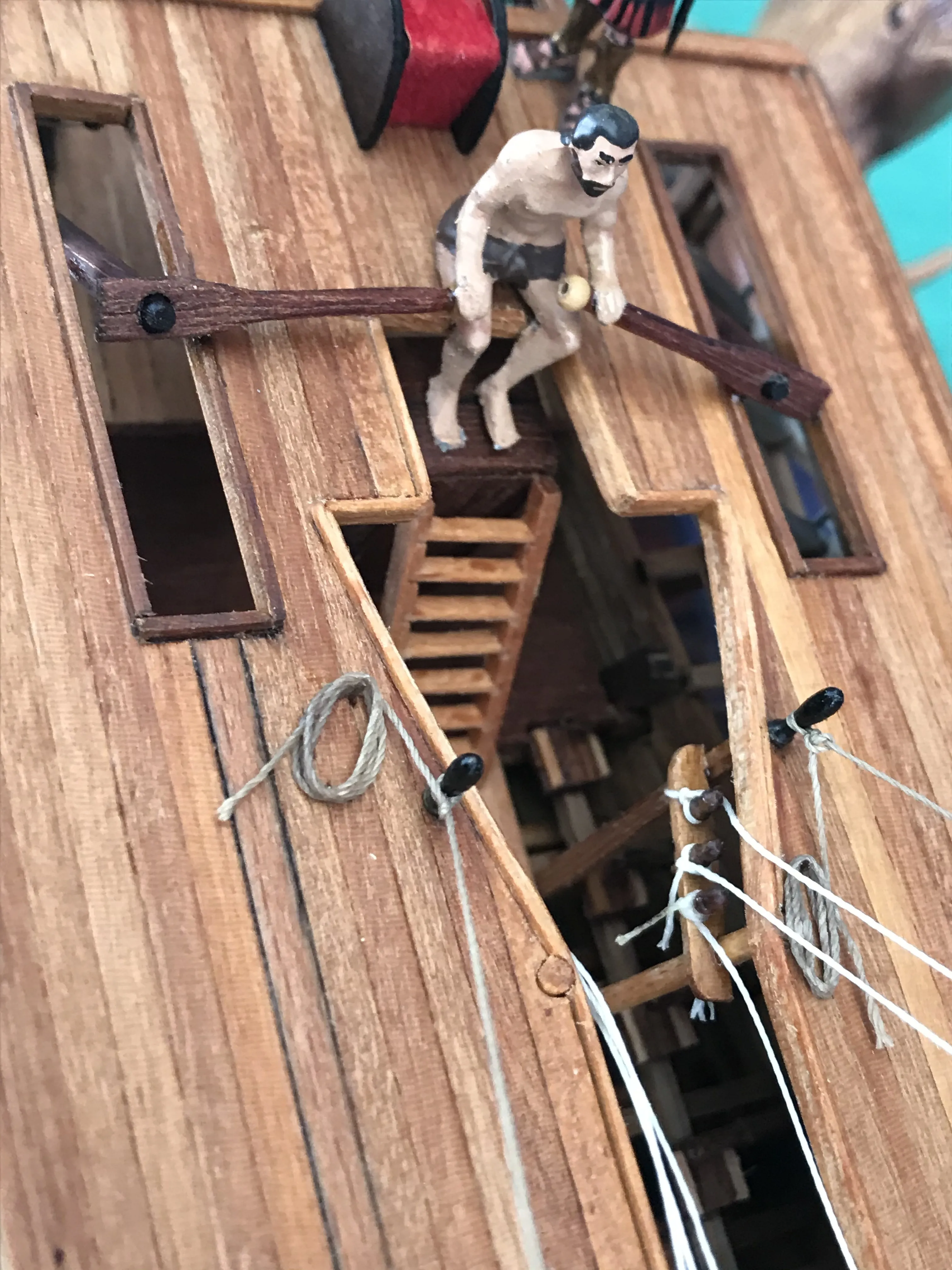 Модель корабля GREEK TRIREME - Верфь на Столе