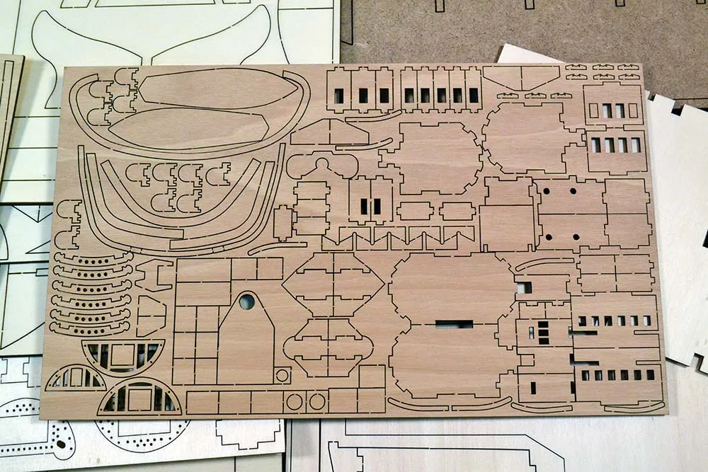 модель корабля своими руками Amerigo Vespucci