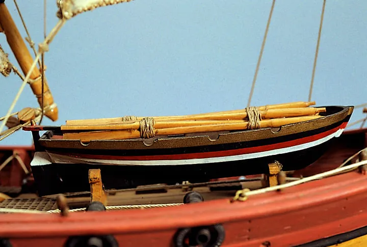 модель корабля Xebec