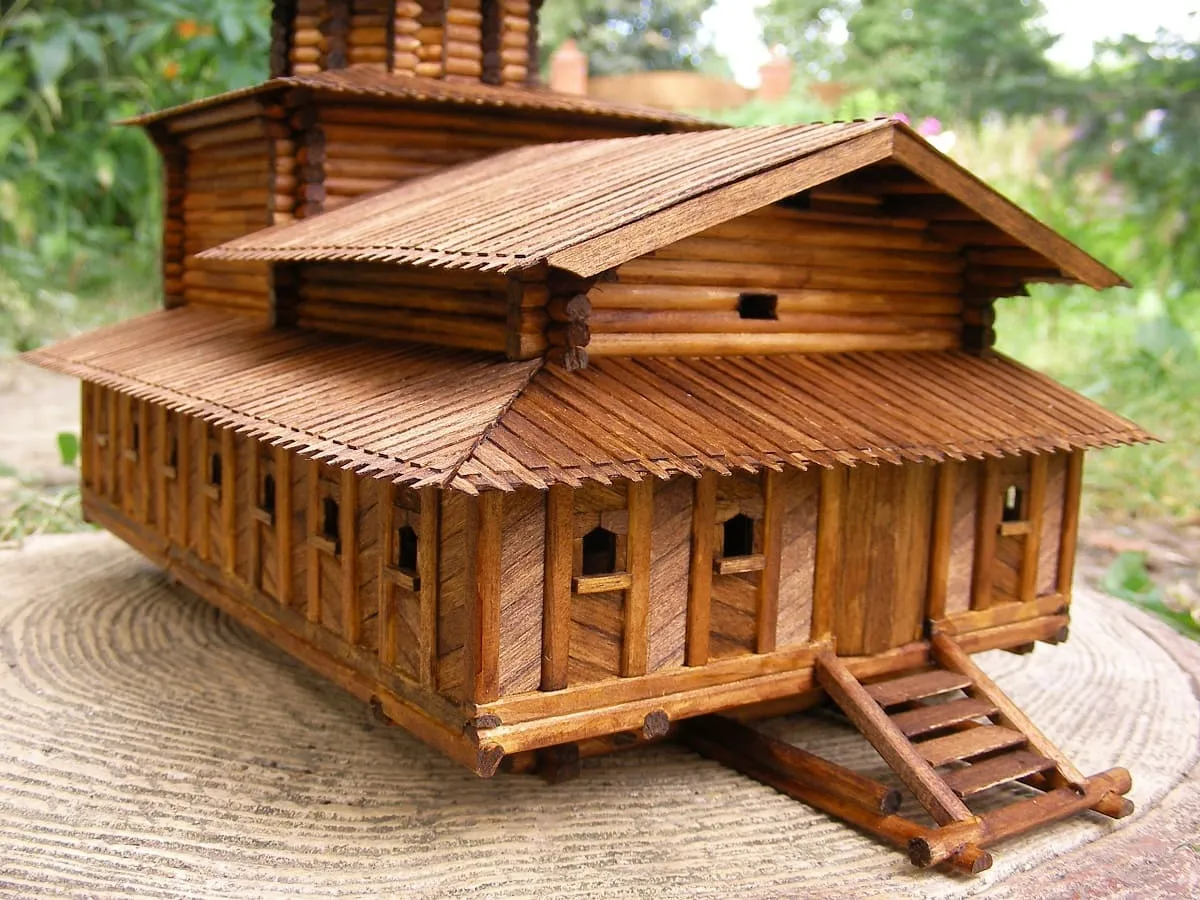 Спасская Церковь, Якутия, 3440 деталей