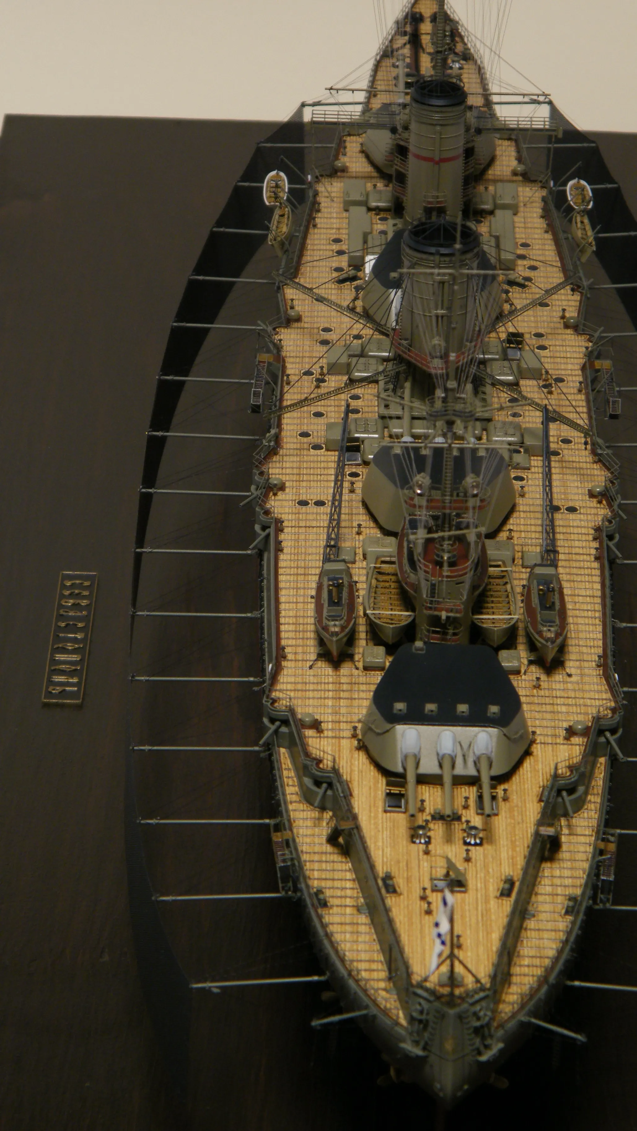 Модель корабля Линкор "Севастополь" начало 1915 г. - Верфь на Столе