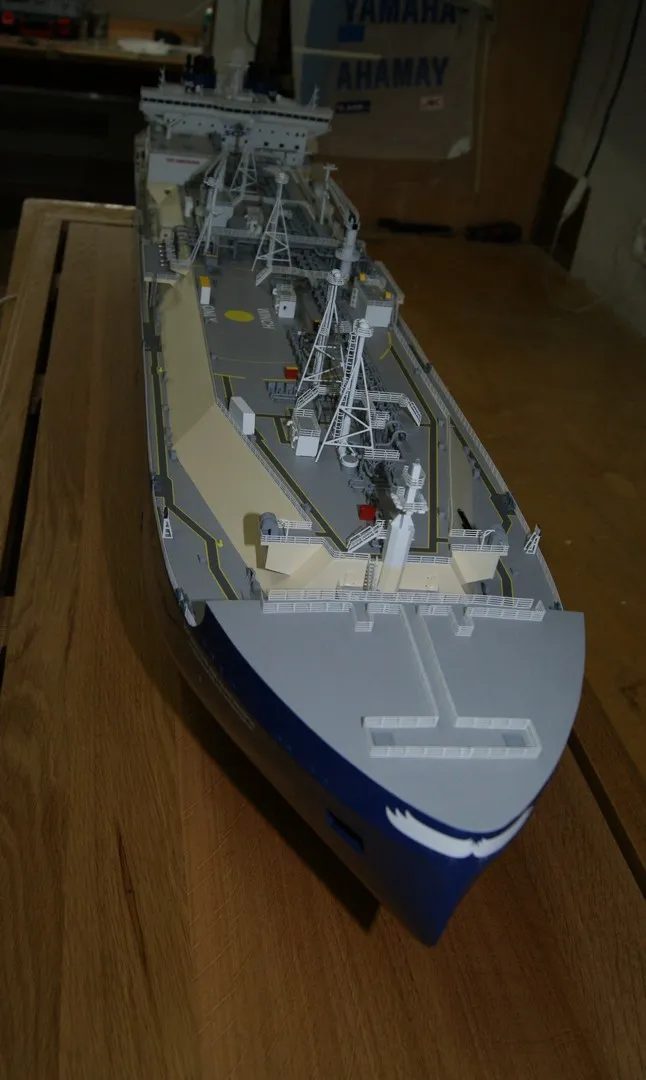 Модель корабля «Кристоф де Маржери» - Верфь на Столе