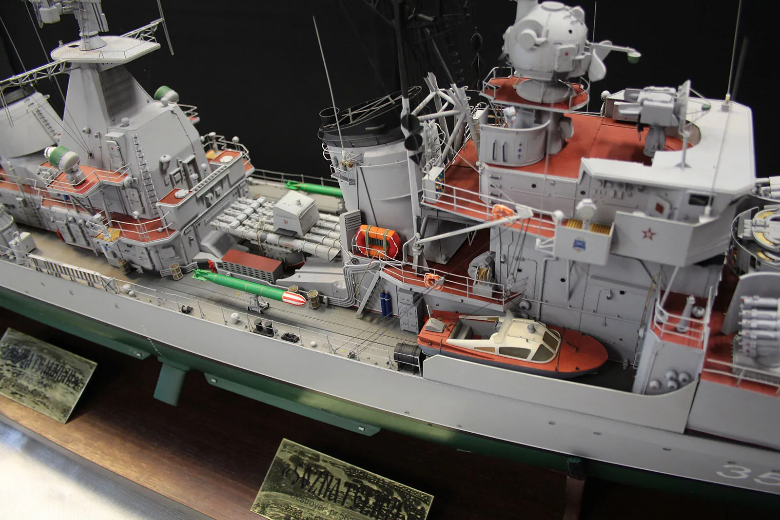 Модель корабля ЭМ «Сознательный» пр. 56а - Верфь на Столе