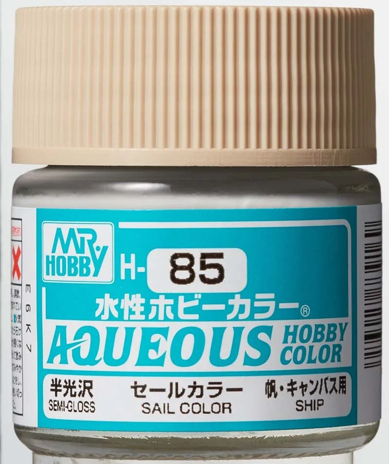 Краска Mr Hobby, акриловая, цвет парусины полуглянцевая, H 85, 10 мл