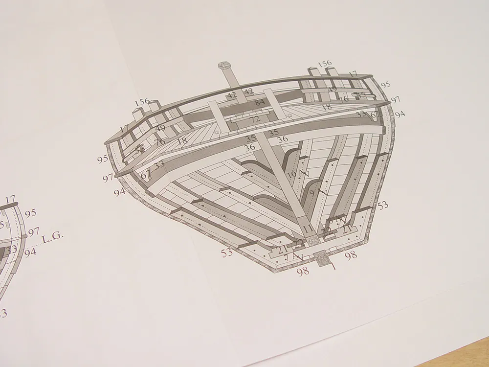 Allège d’Arles, 1833 + чертежи