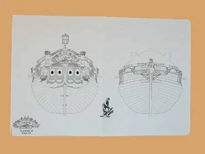 L'Aurore Corvette, 1766 + чертежи (fr)