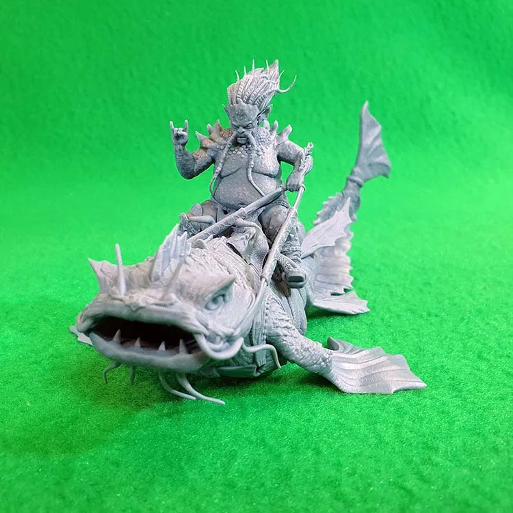 Миниатюра "Водяной на соме"