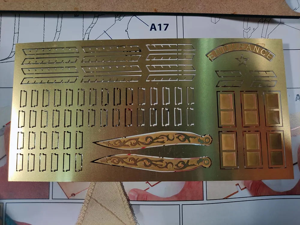 модель корабля своими руками Endurance