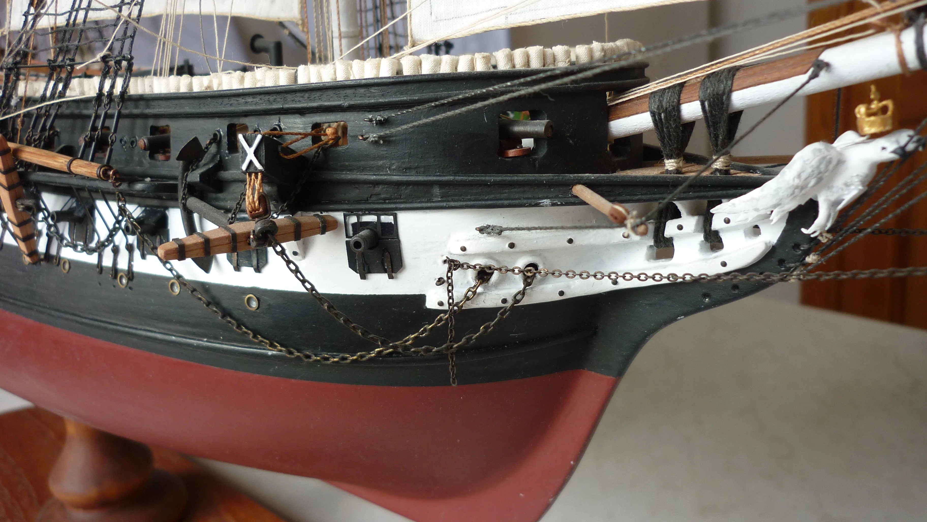 Модель корабля Фрегат «Паллада» - Верфь на Столе