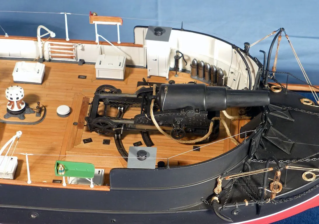 Модель корабля HMS FIDGET - Верфь на Столе