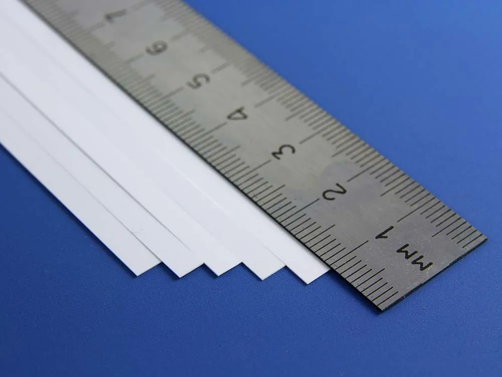 Полоска пластиковая 0,25х4,0 мм, 10 шт/уп.