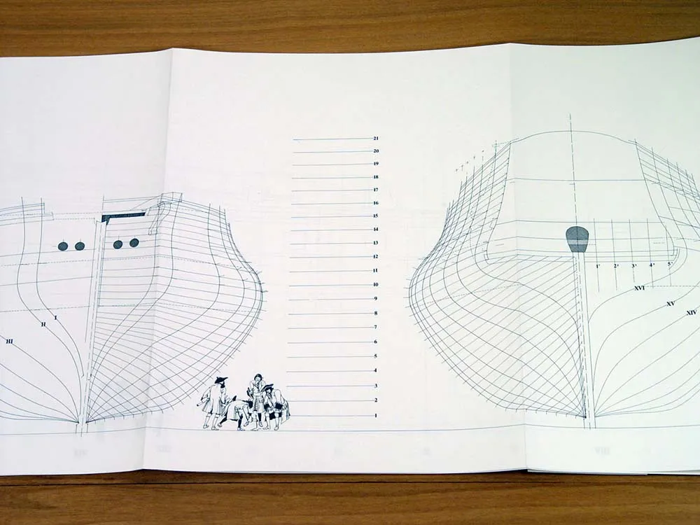 La Renommee, 1744 + чертежи
