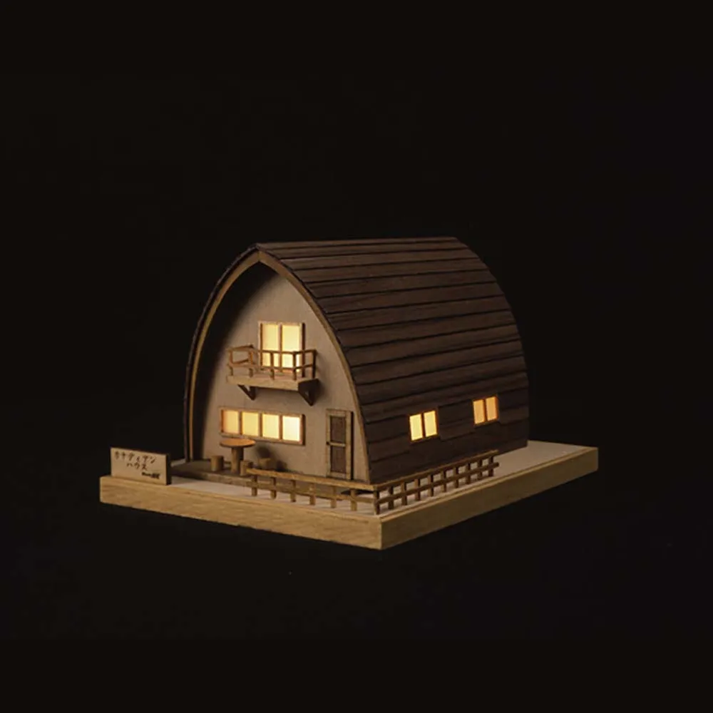 Canadian House, дом с подсветкой