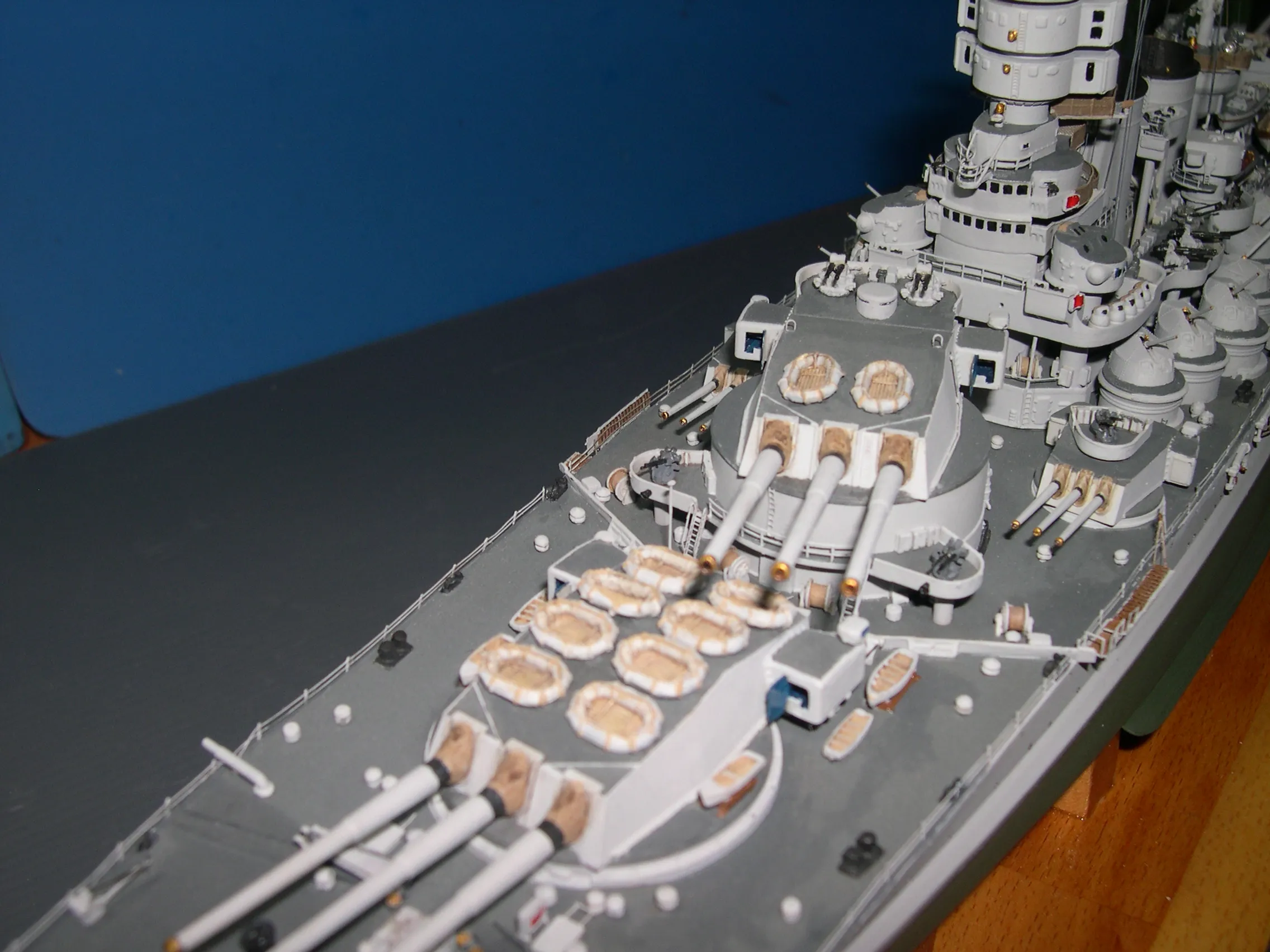 Модель корабля линкор R.N. Roma - Верфь на Столе