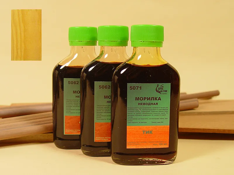 Морилка неводная, тик, 100 мл