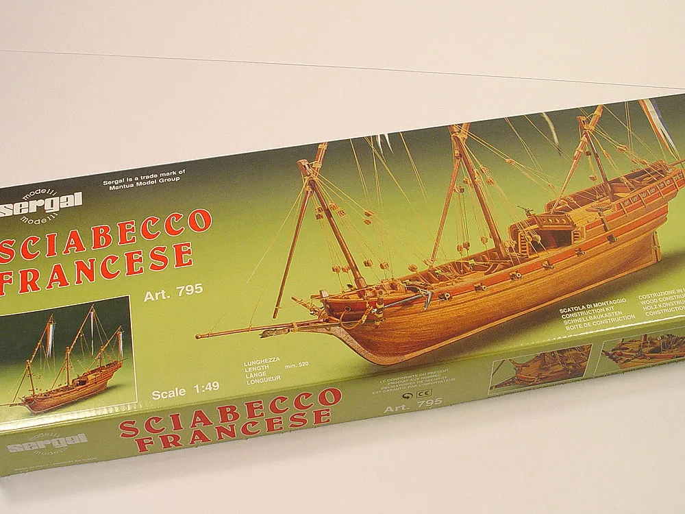 French Xebec (Французская Щебека)  + (Стартовый набор инструментов)