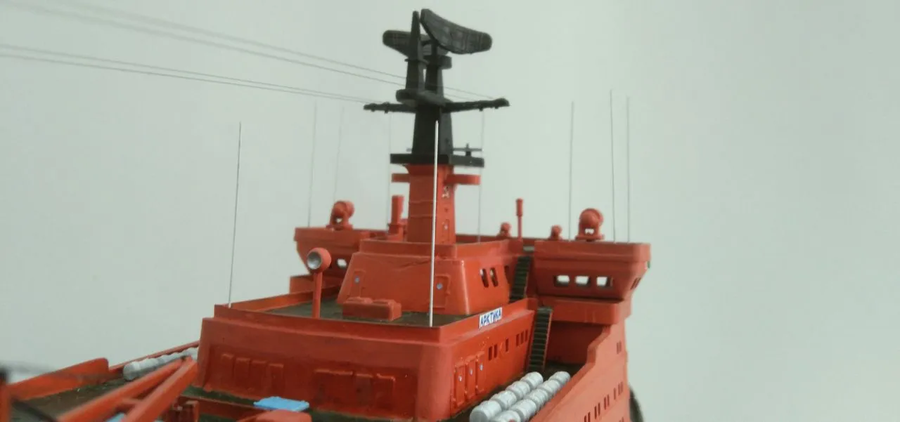 Модель корабля Ледокол «Арктика» 1972г. - Верфь на Столе