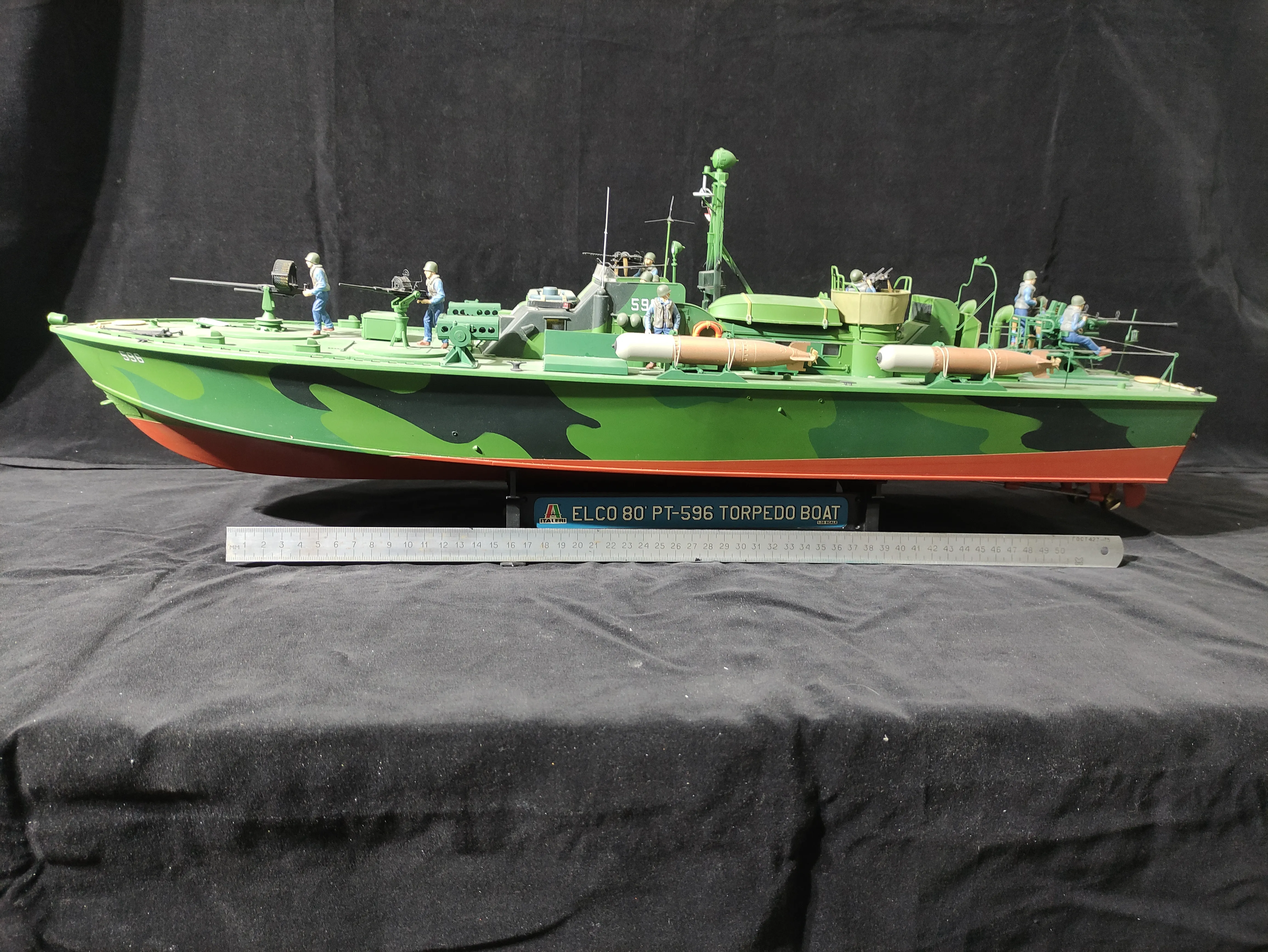 Модель корабля Elco 80' Torpedo Boat PT-596 - Верфь на Столе