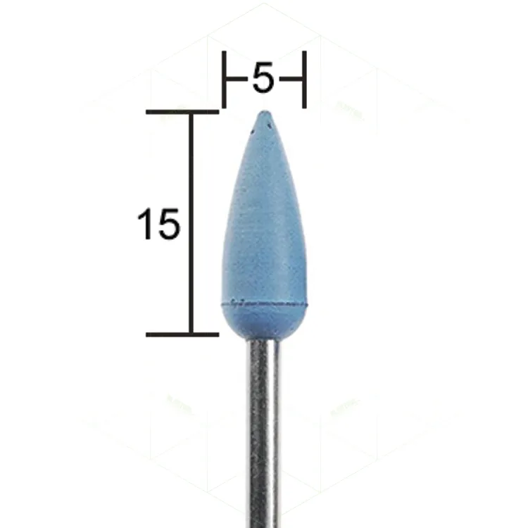 Силиконовые полировальные конуса Proxxon, 5 шт