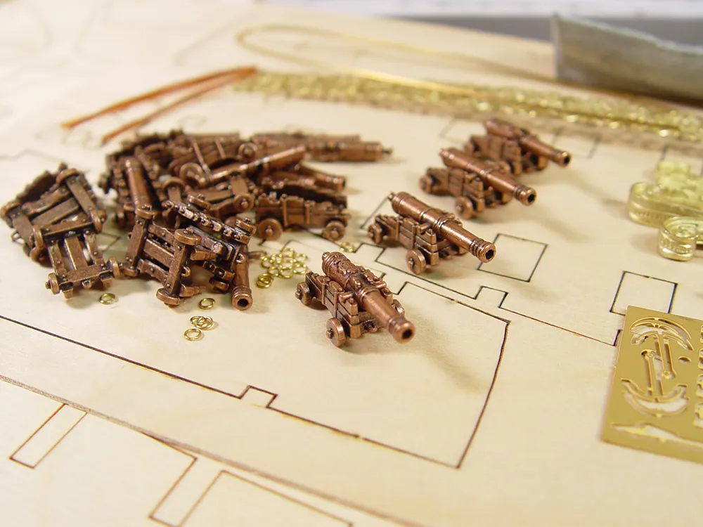 Военная щебека (Xebec) + (Стартовый набор инструментов)