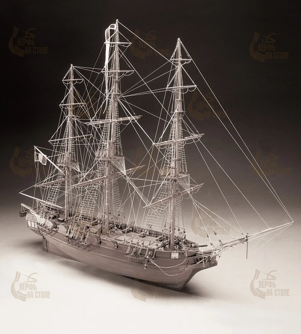 Чертеж корабля Astrolabe