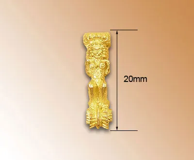 Декоративный элемент, женская фигура, 20 мм, металл