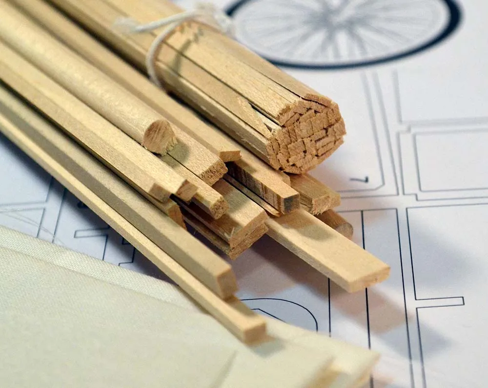 модель самолета Bleriot XI