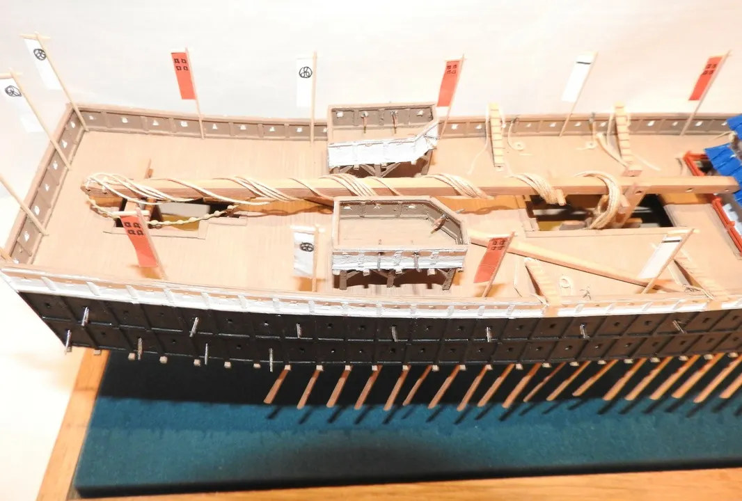 Модель корабля О'Атакебуне - Верфь на Столе