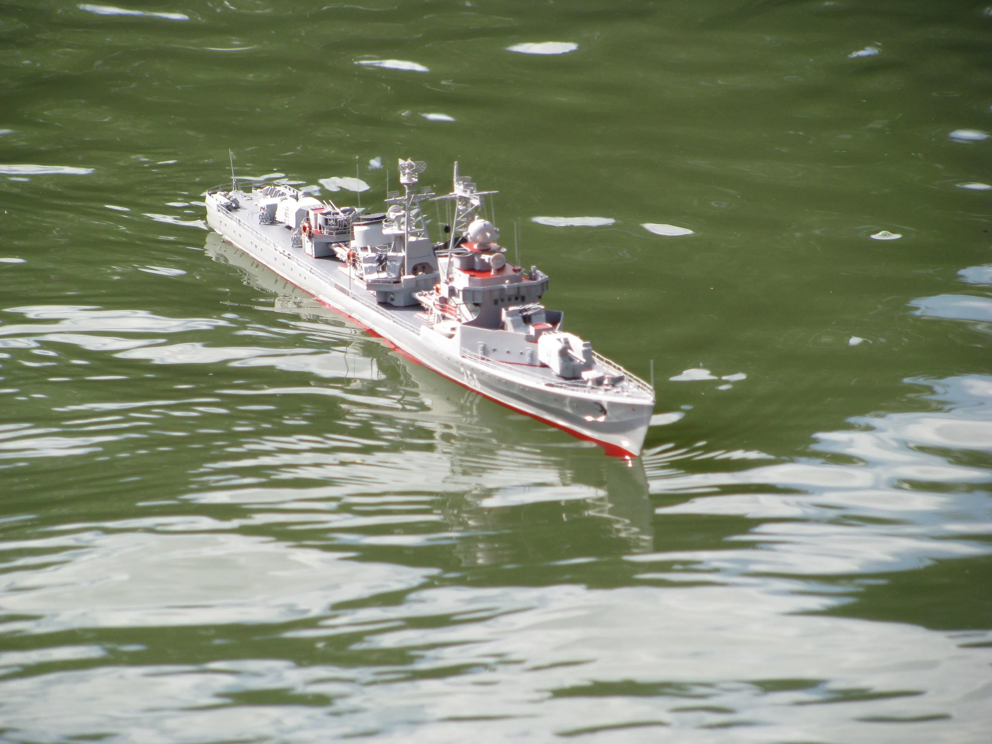 Модель корабля Эскадренный миноносец "Спокойный"  - Верфь на Столе