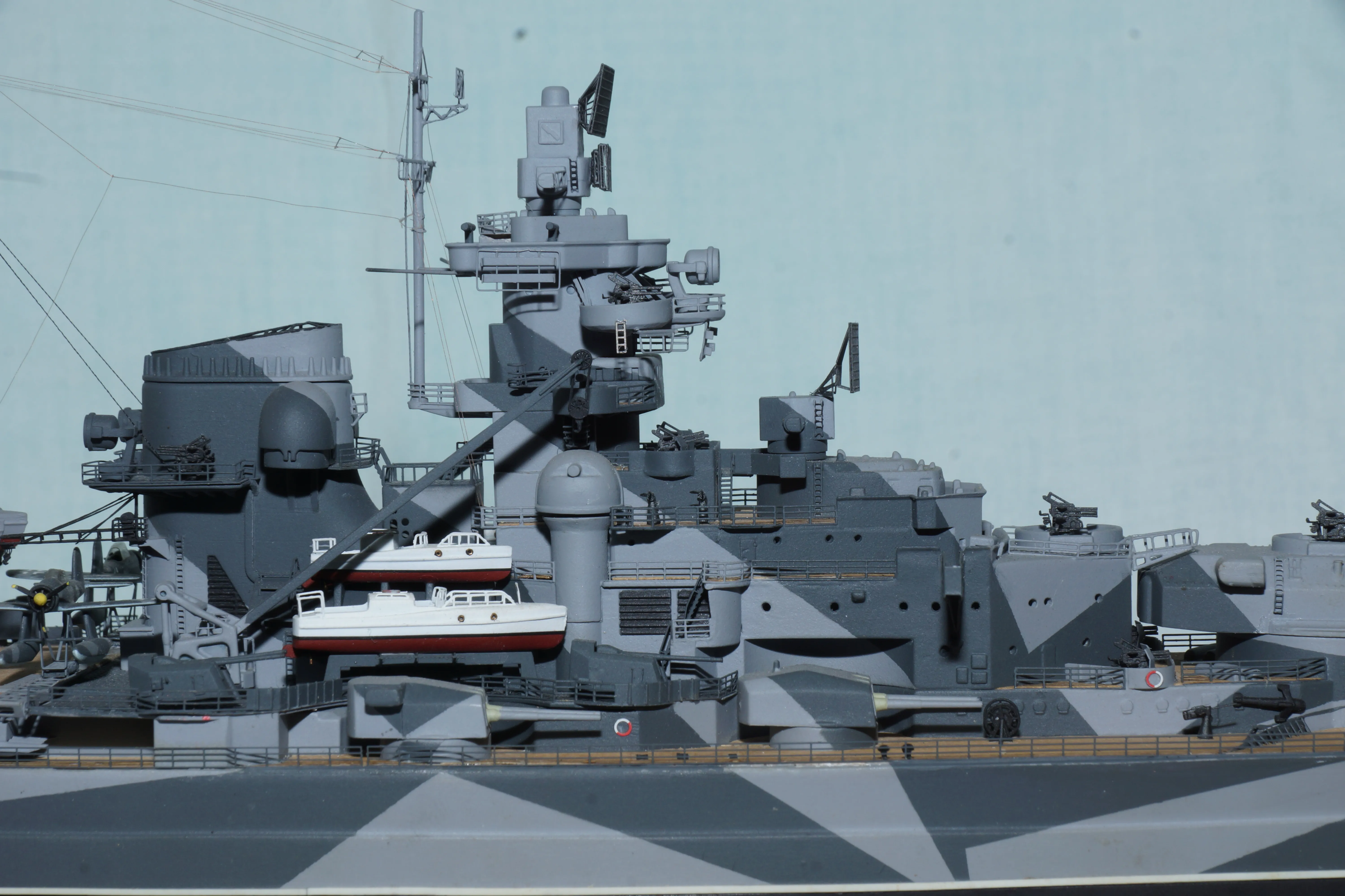 Модель корабля Линкор "Тирпиц" - Верфь на Столе