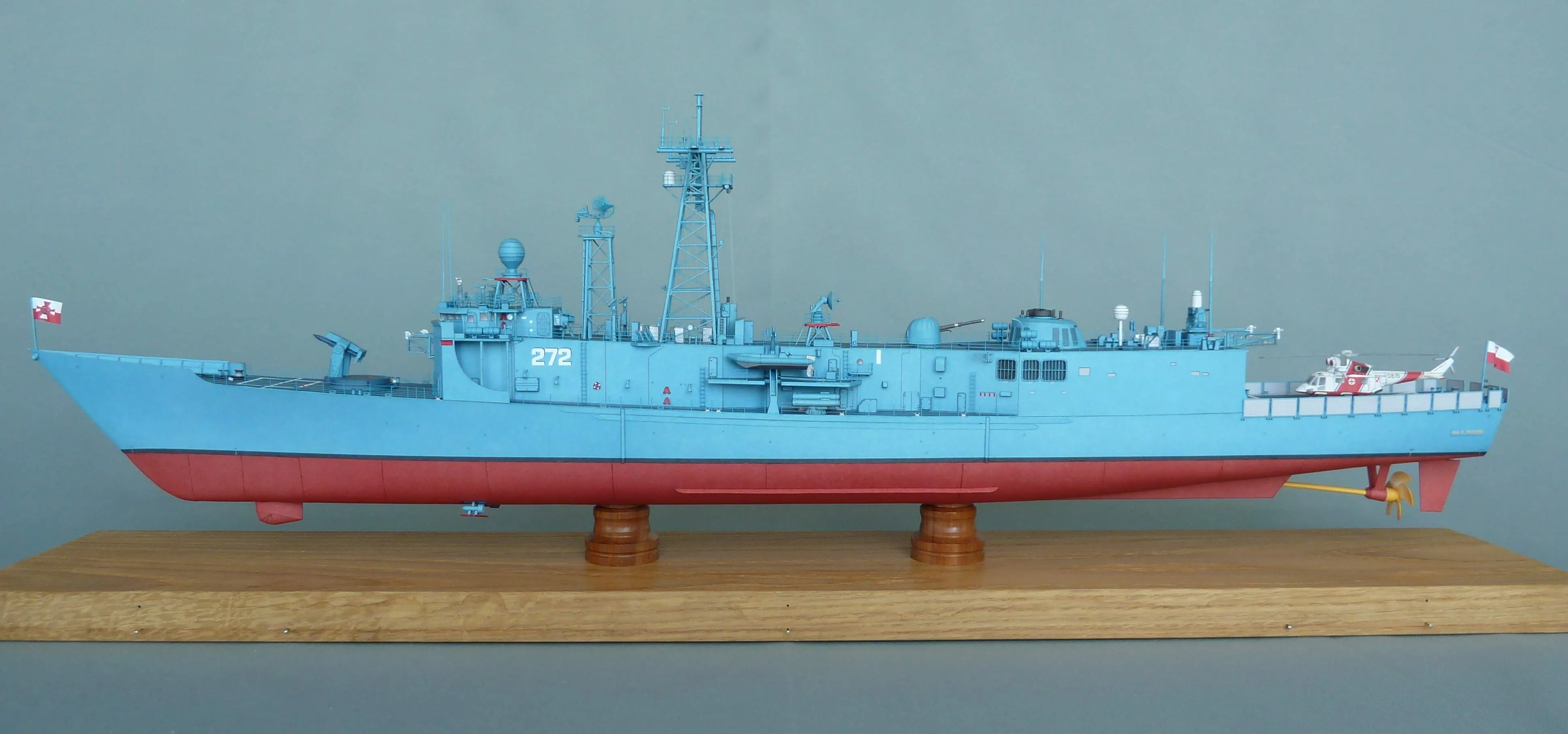 Модель корабля Генерал K. Pulaski - Верфь на Столе