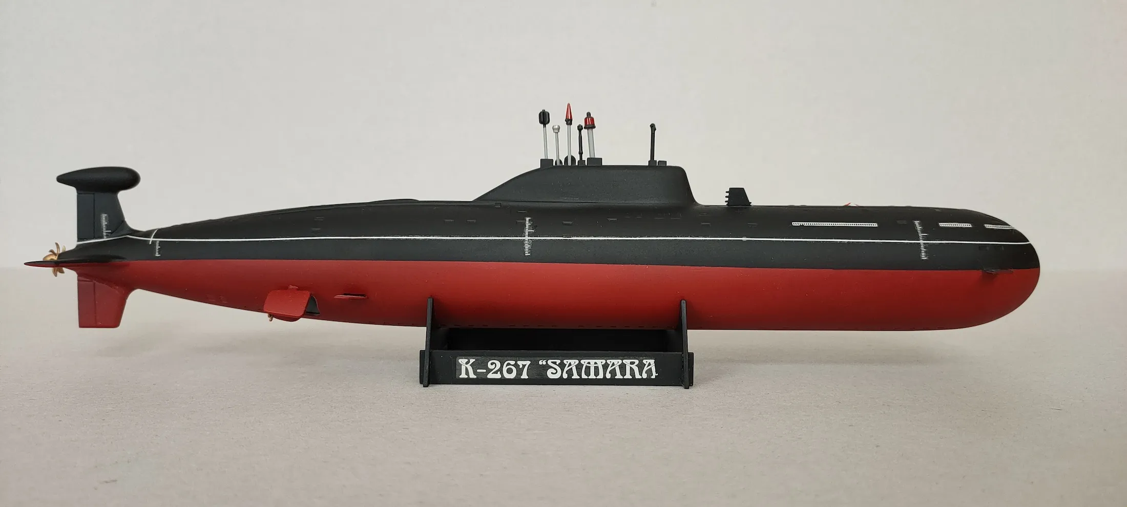 Модель корабля Гвардейская атомная подводная лодка ВМФ России К-267 «Дракон» - Верфь на Столе